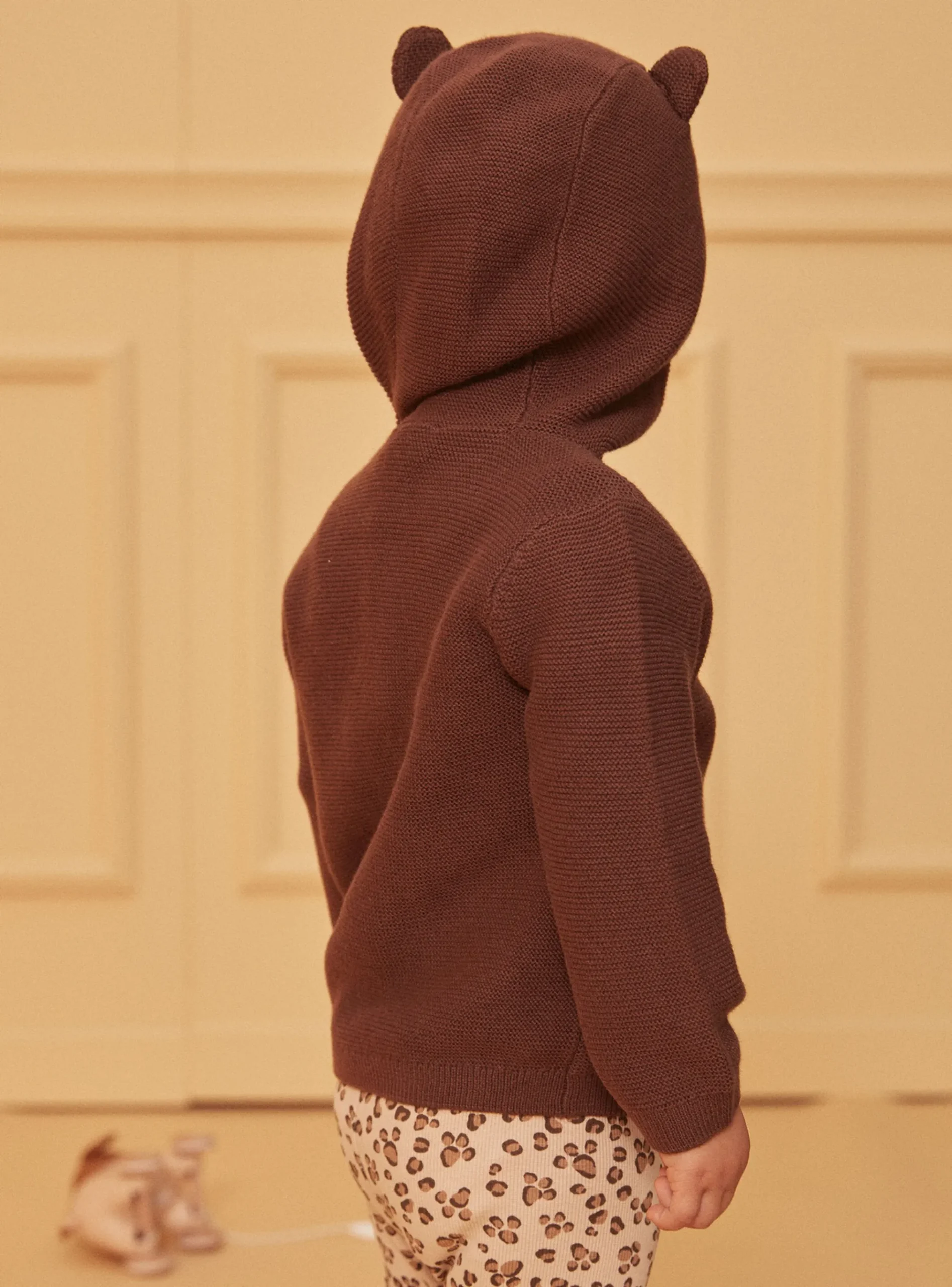 Sergent Major Pull, Gilet & Cardigan-Gilet à capuche avec oreilles ourson