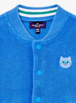 Sergent Major Pull, Gilet & Cardigan-Gilet Bleu
