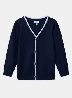 Sergent Major Pull, Gilet & Sweat-Gilet bleu col V