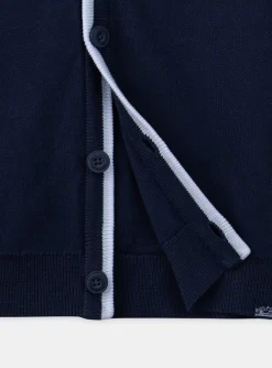 Sergent Major Pull, Gilet & Sweat-Gilet bleu col V