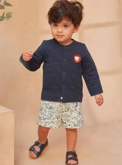 Sergent Major Pull, Gilet & Cardigan-Gilet Bleu marine