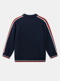 Sergent Major Pull, Gilet & Sweat-Gilet Bleu nuit