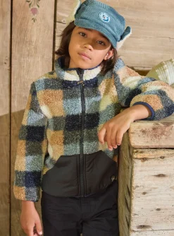 Sergent Major Pull, Gilet & Sweat-Gilet chaud à carreaux