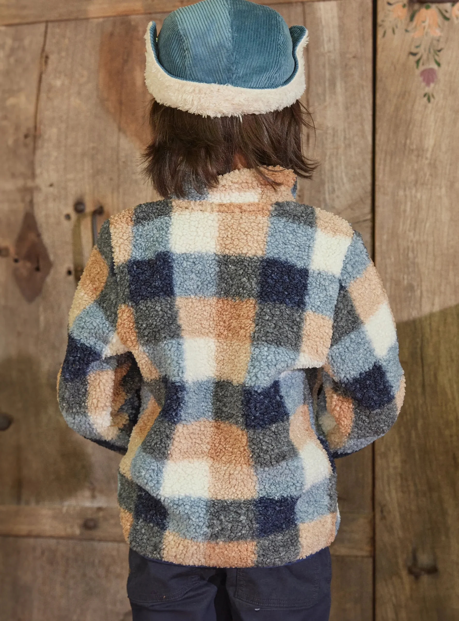 Sergent Major Pull, Gilet & Sweat-Gilet chaud à carreaux