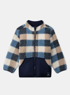 Sergent Major Pull, Gilet & Sweat-Gilet chaud à carreaux