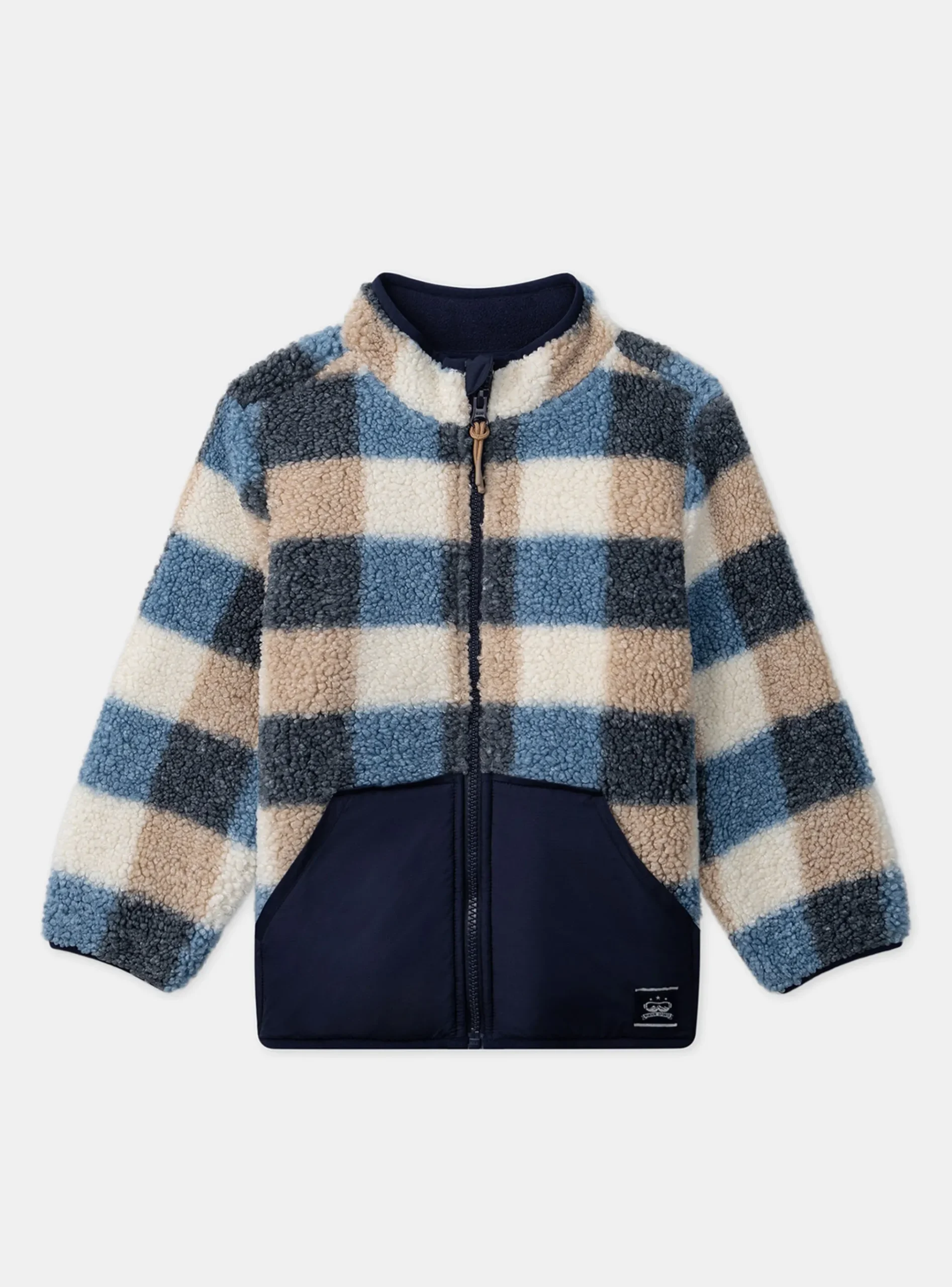 Sergent Major Pull, Gilet & Sweat-Gilet chaud à carreaux