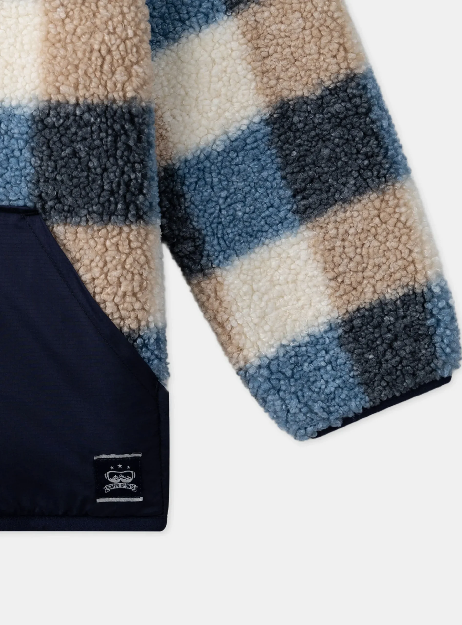 Sergent Major Pull, Gilet & Sweat-Gilet chaud à carreaux