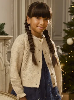 Sergent Major Pull, Gilet & Cardigan-Gilet doré