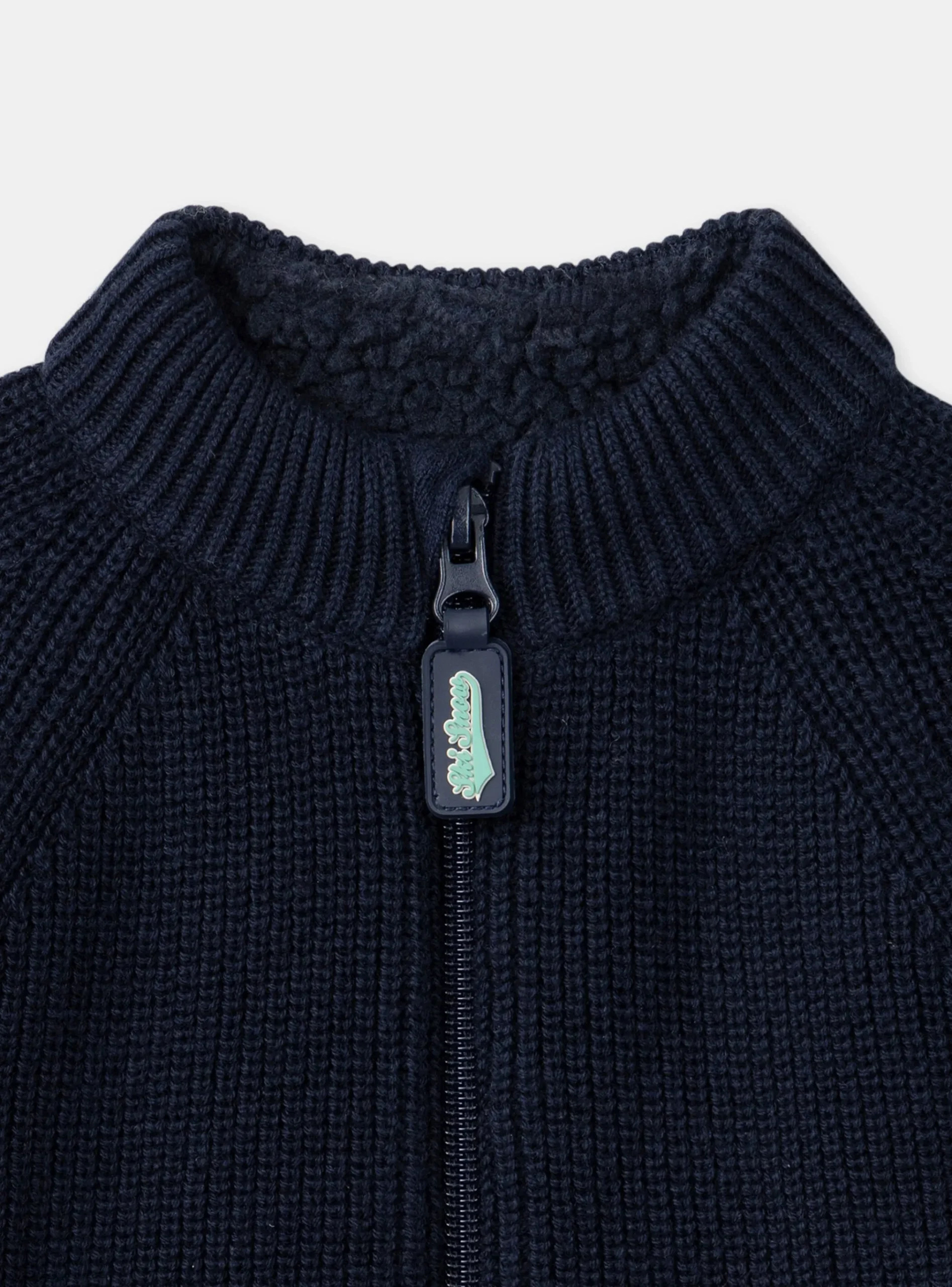 Sergent Major Pull, Gilet & Sweat-Gilet en maille bleu marine