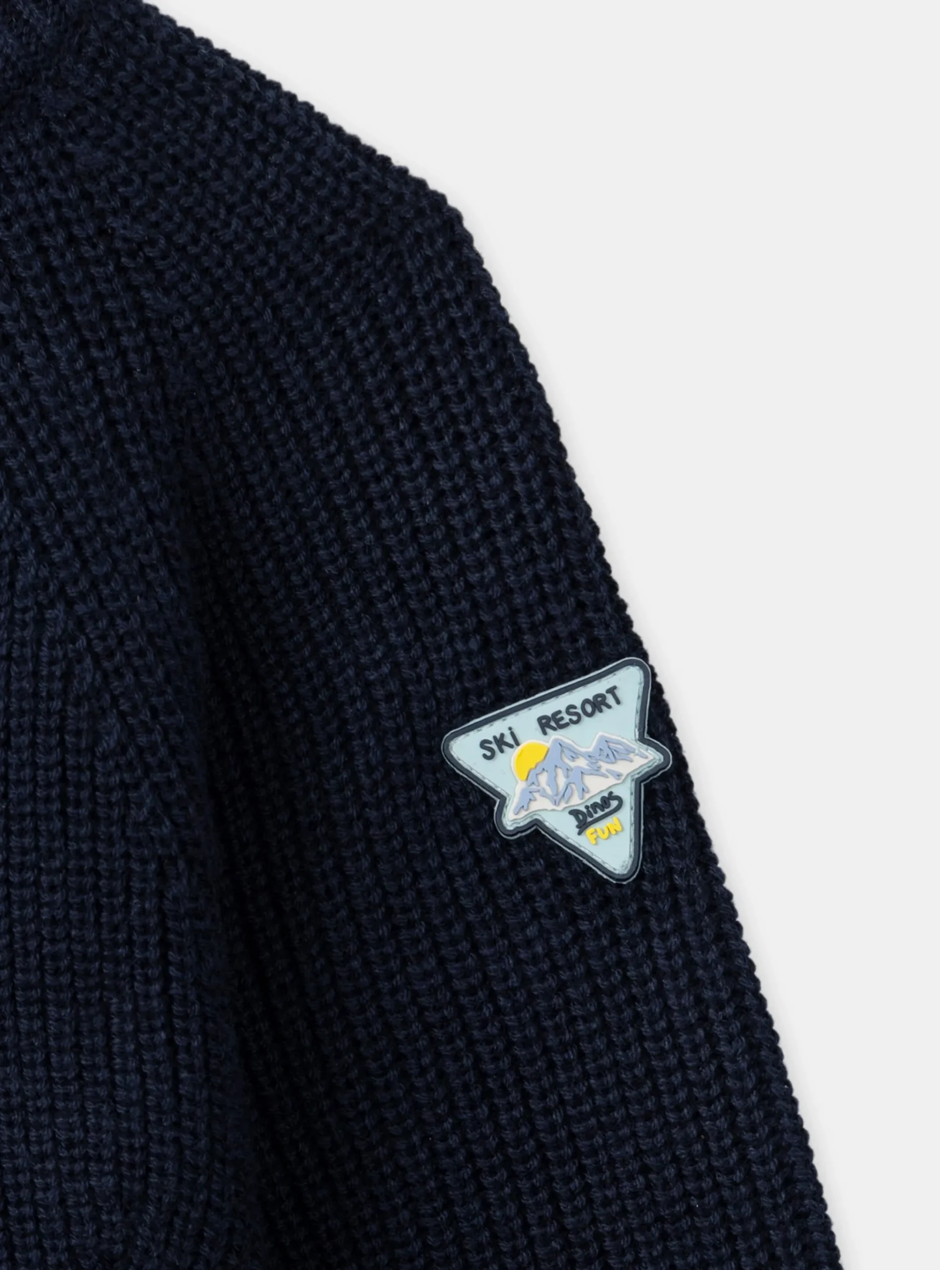 Sergent Major Pull, Gilet & Sweat-Gilet en maille bleu marine