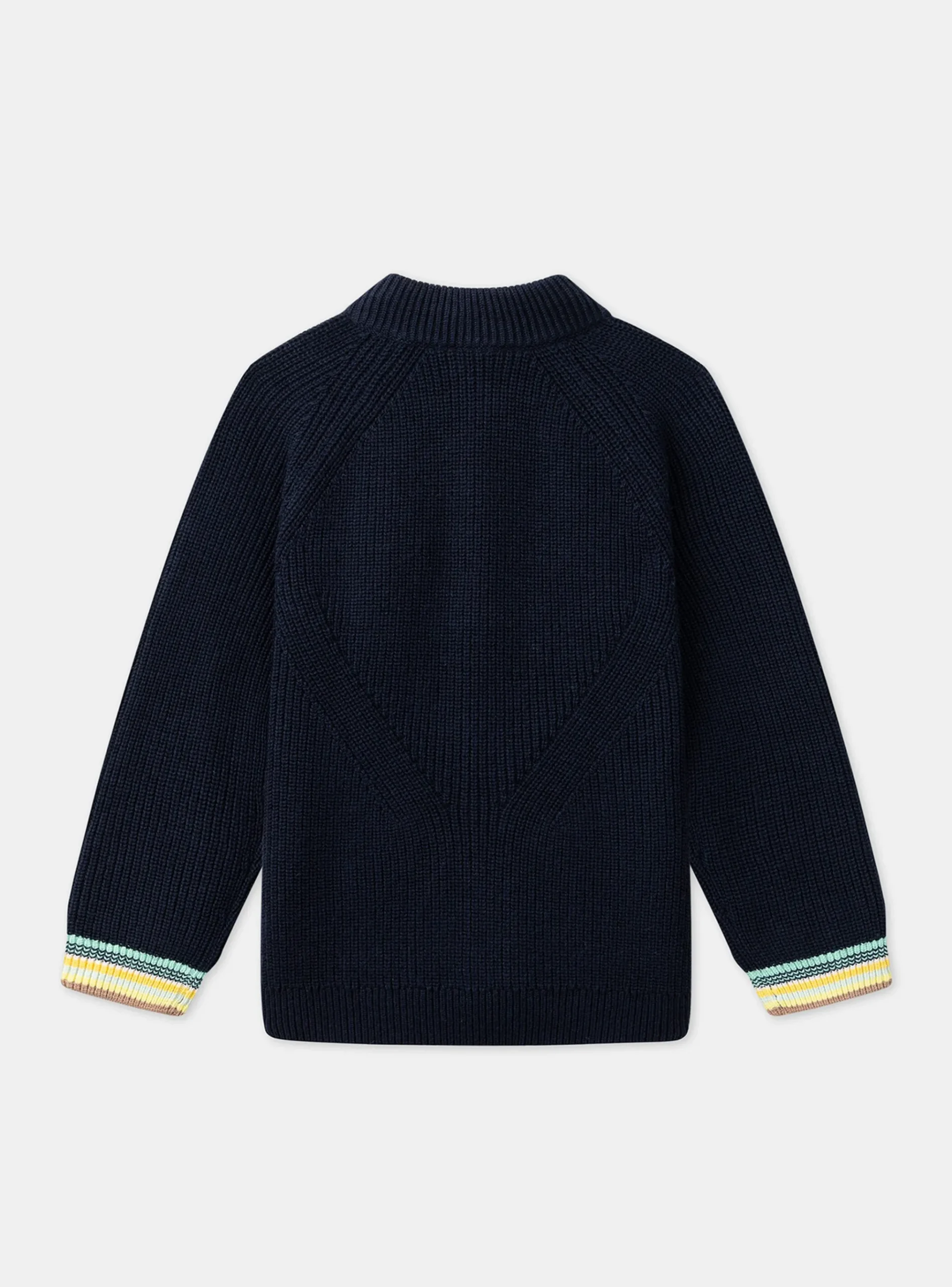 Sergent Major Pull, Gilet & Sweat-Gilet en maille bleu marine