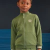 Sergent Major Tenues De Sport-Gilet en molleton gratt&eacute; vert