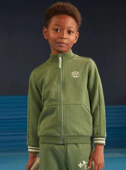Sergent Major Tenues De Sport-Gilet en molleton gratt&eacute; vert