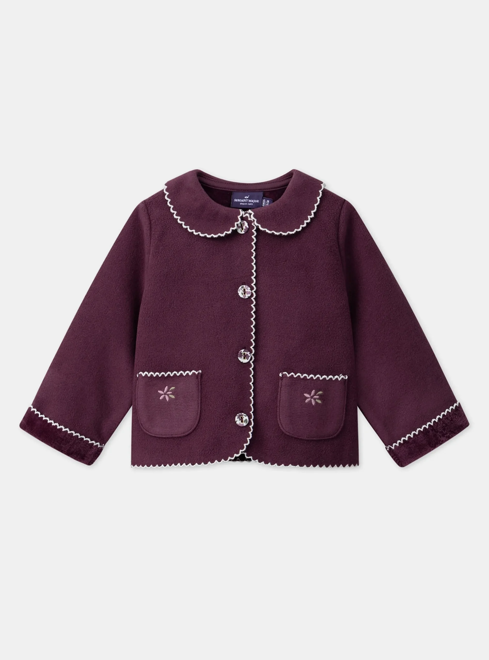Sergent Major Pull, Gilet & Cardigan-Gilet en polaire