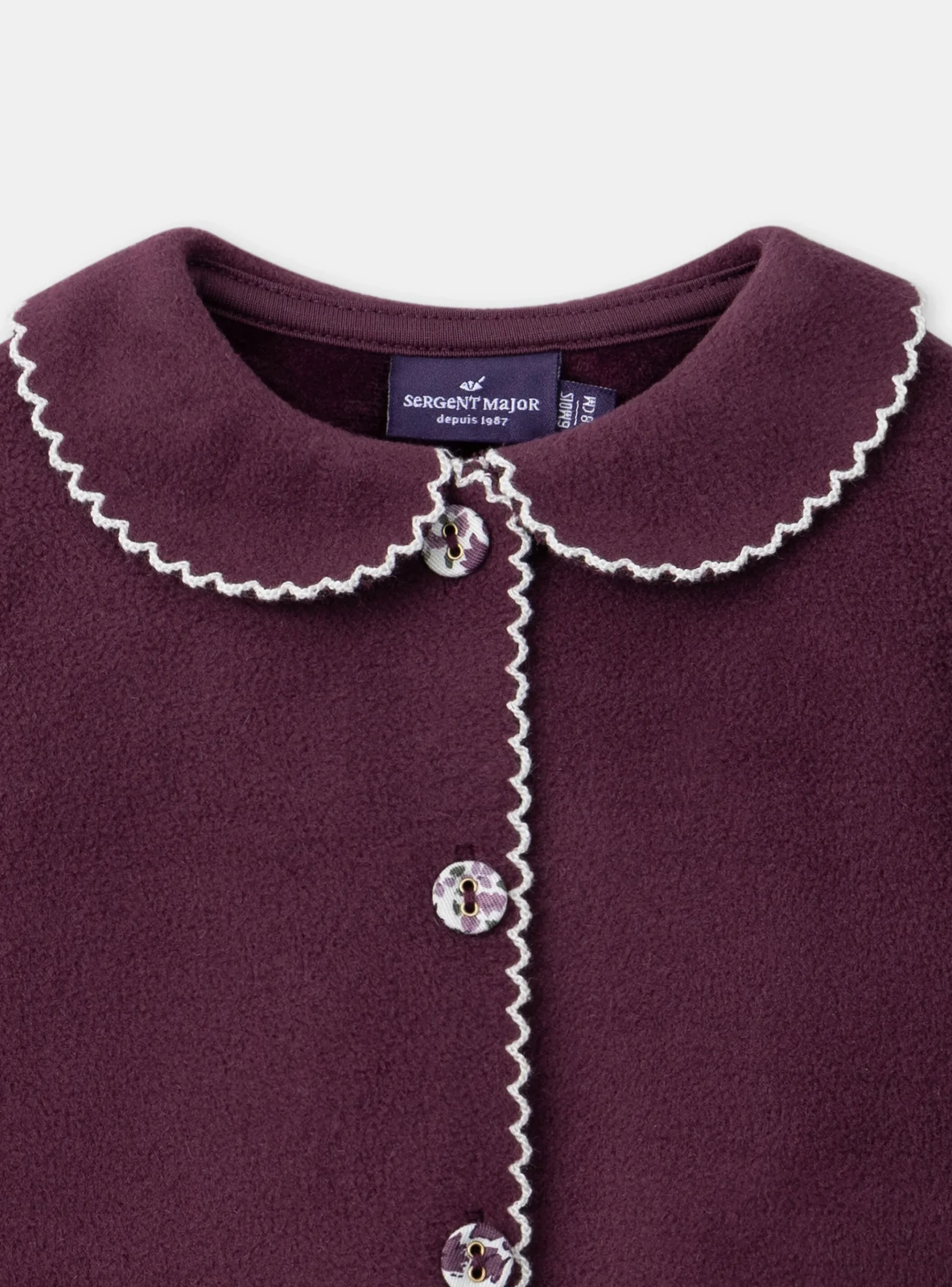Sergent Major Pull, Gilet & Cardigan-Gilet en polaire