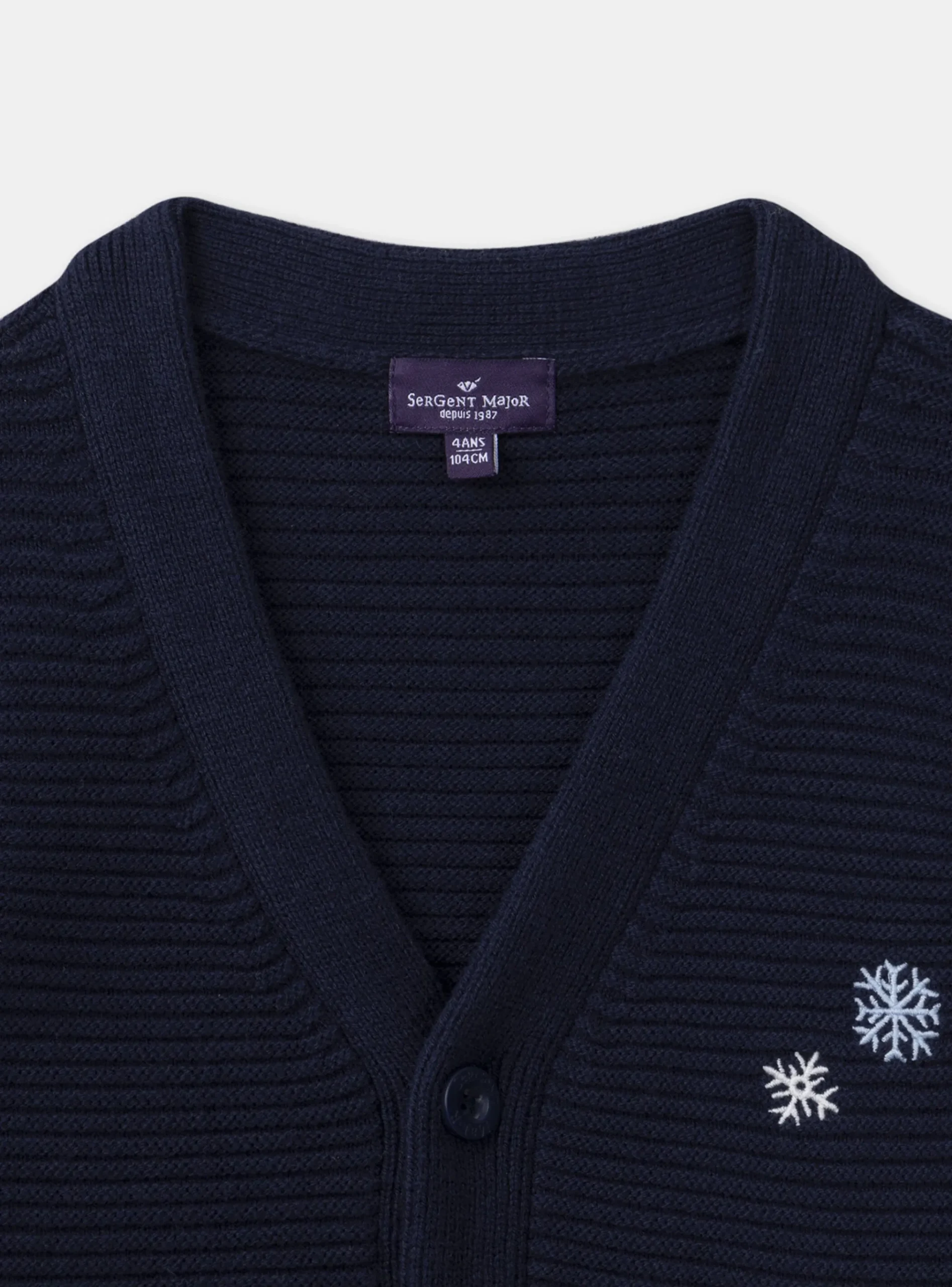 Sergent Major Pull, Gilet & Sweat-Gilet Flocon