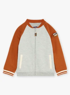 Sergent Major Pull, Gilet & Sweat-Gilet Gris chin&eacute;