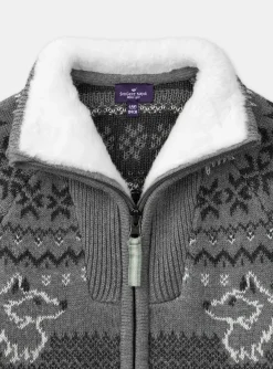Sergent Major Pull, Gilet & Sweat-Gilet Jacquard