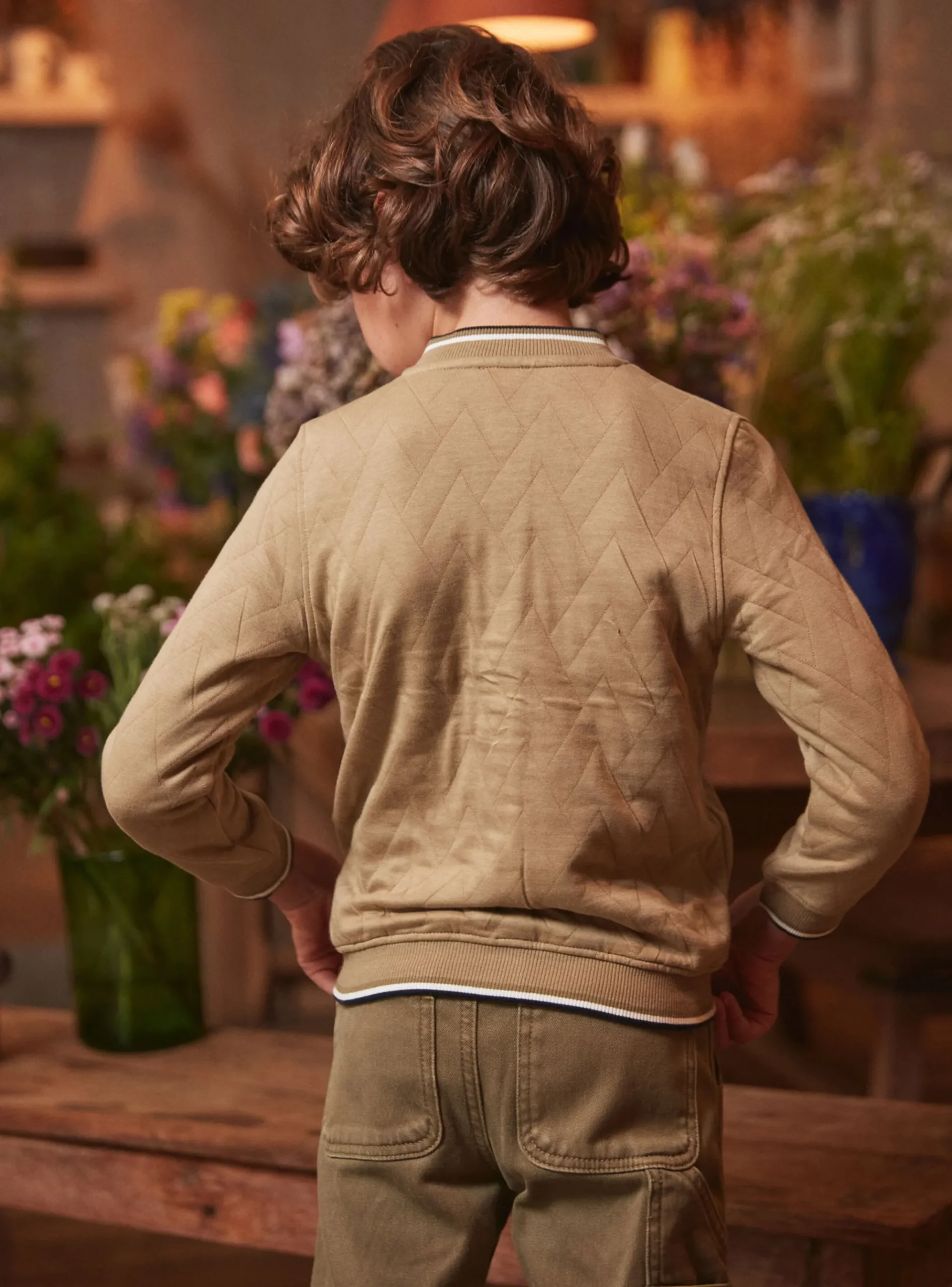 Sergent Major Pull, Gilet & Sweat-Gilet Kaki