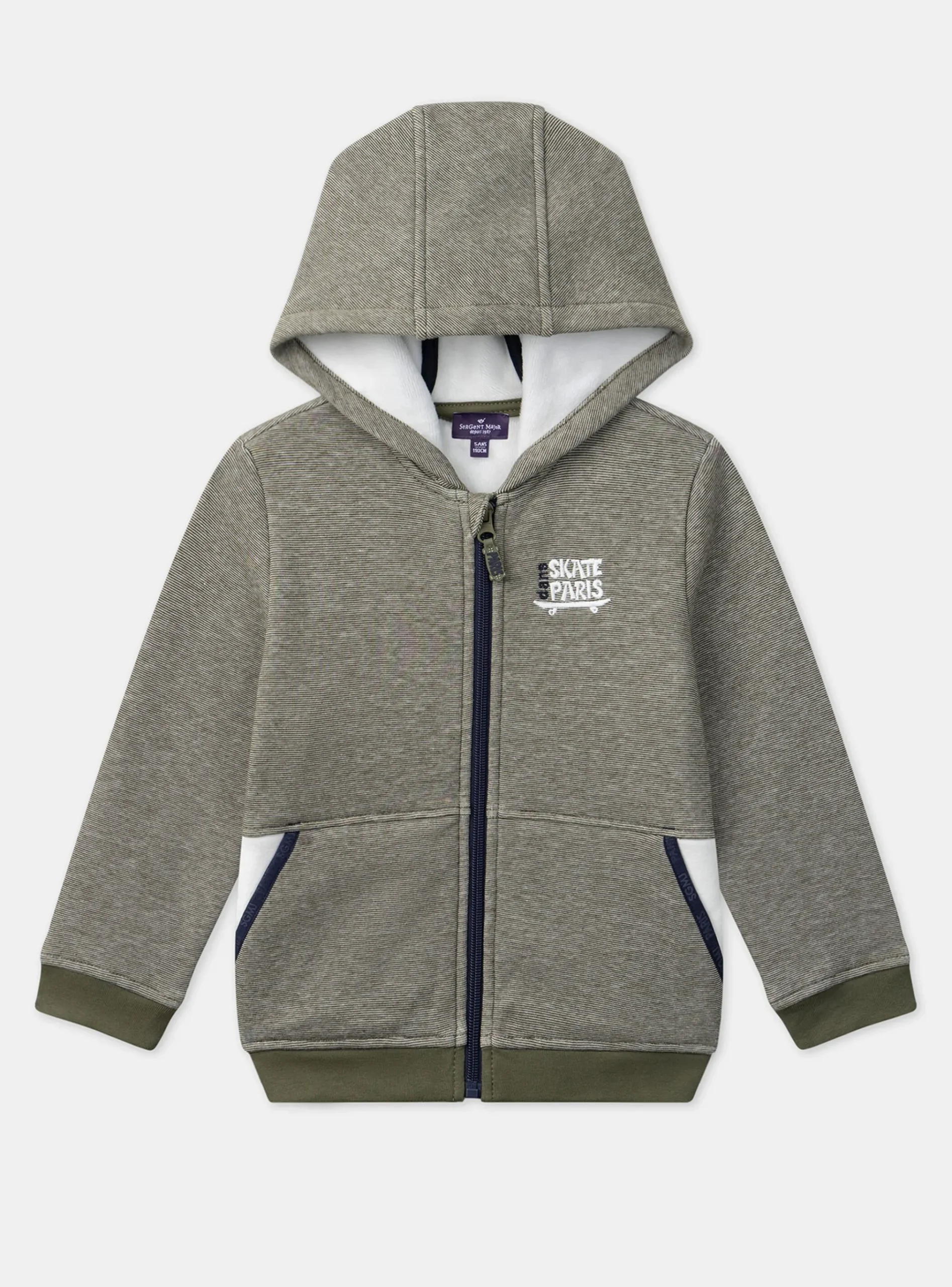 Sergent Major Pull, Gilet & Sweat-Gilet Kaki