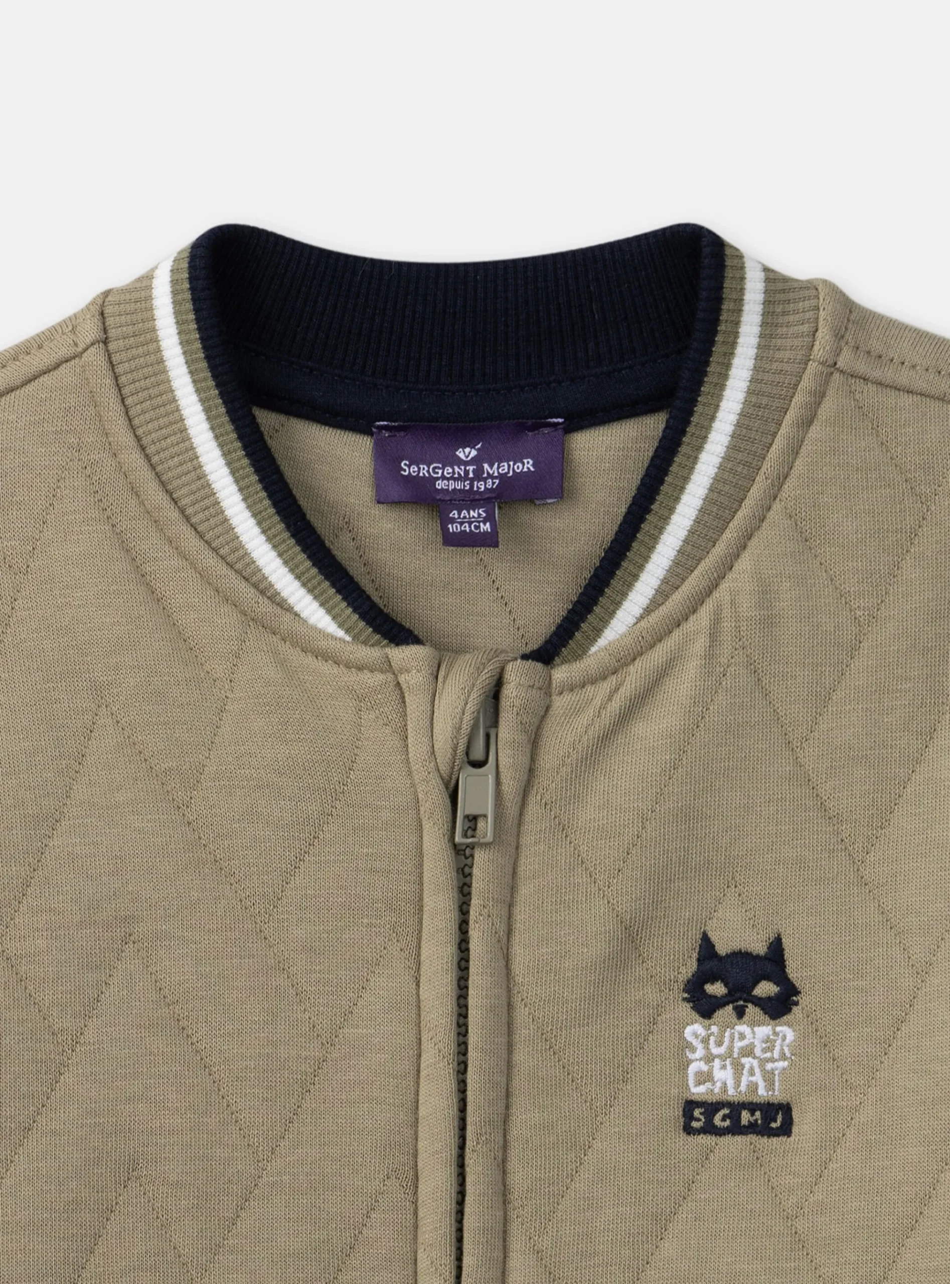 Sergent Major Pull, Gilet & Sweat-Gilet Kaki