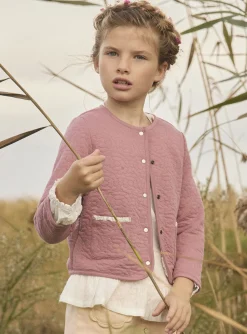 Sergent Major Pull, Gilet & Cardigan-Gilet reversible fleur