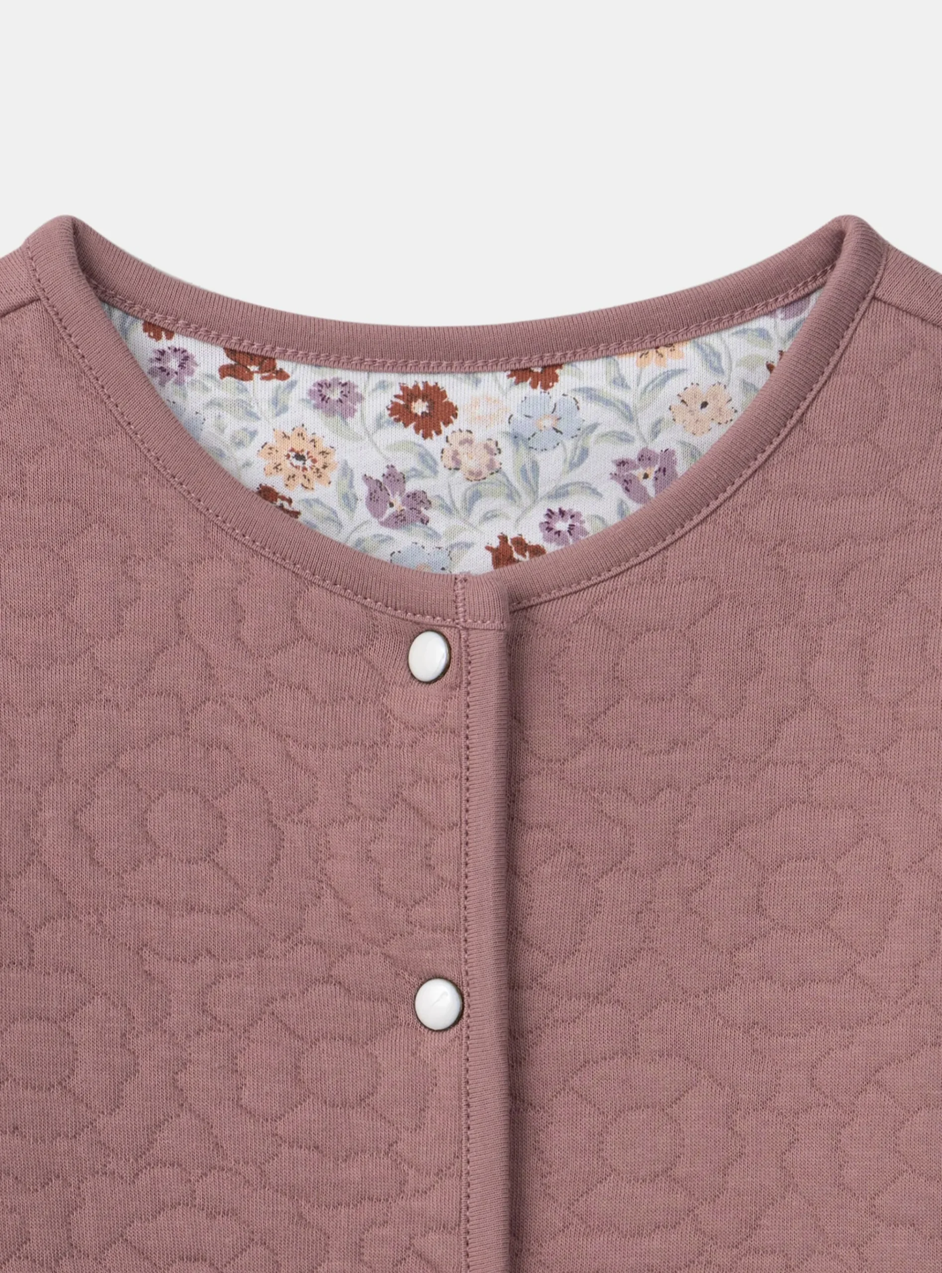 Sergent Major Pull, Gilet & Cardigan-Gilet reversible fleur