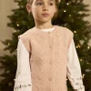 Sergent Major Pull, Gilet & Cardigan-Gilet sans manches &agrave; sequins
