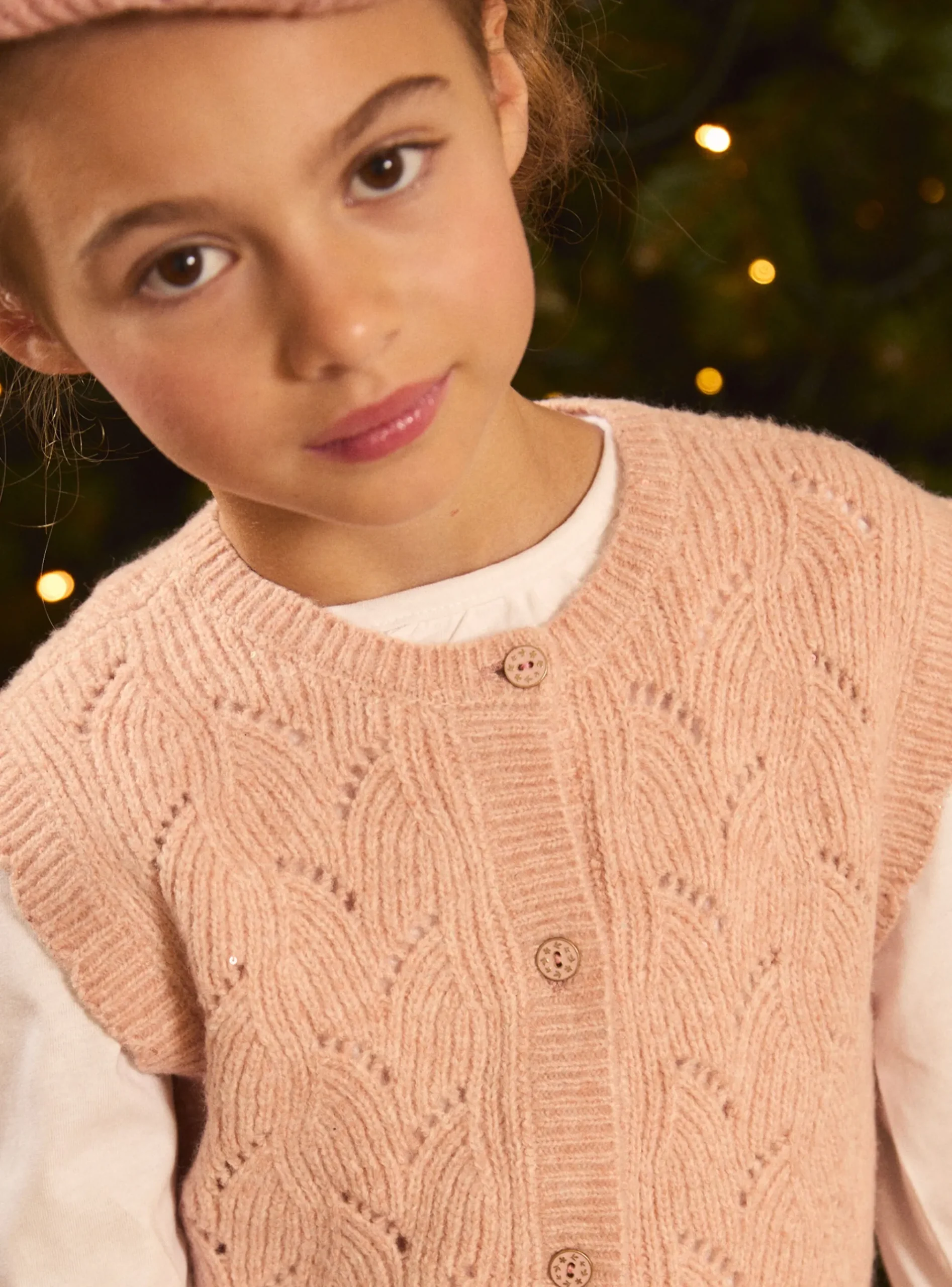 Sergent Major Pull, Gilet & Cardigan-Gilet sans manches à sequins