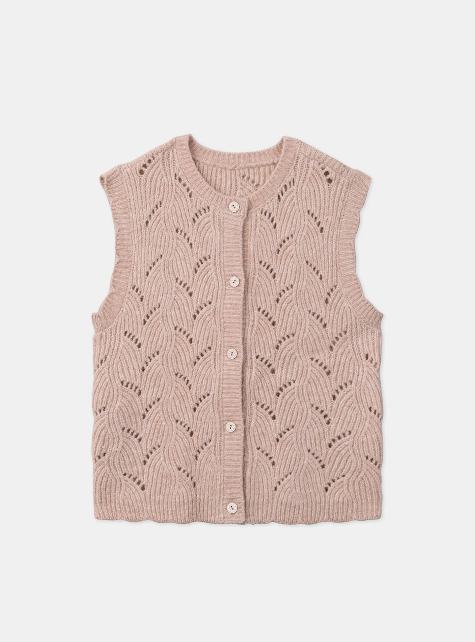 Sergent Major Pull, Gilet & Cardigan-Gilet sans manches à sequins