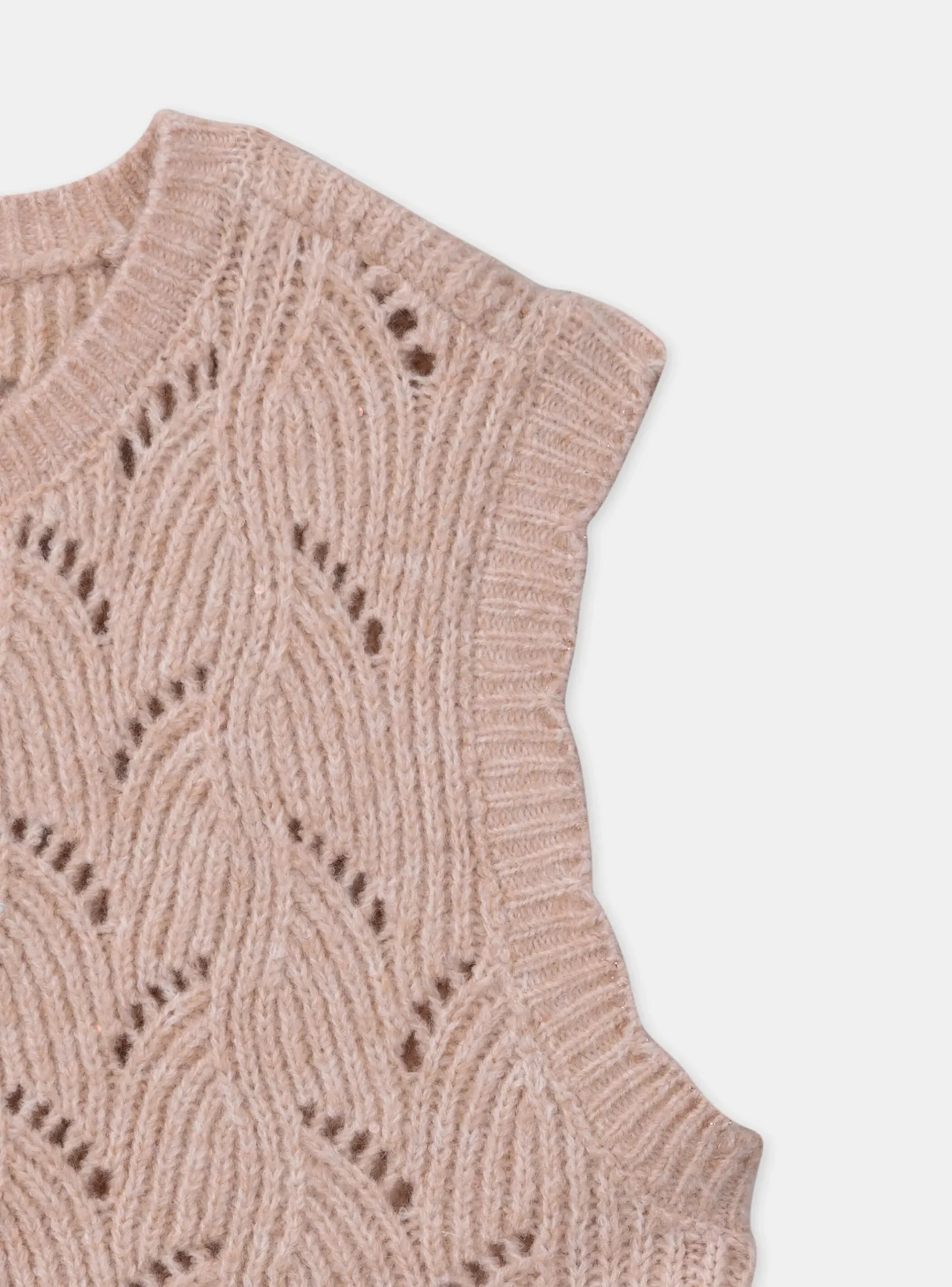 Sergent Major Pull, Gilet & Cardigan-Gilet sans manches à sequins
