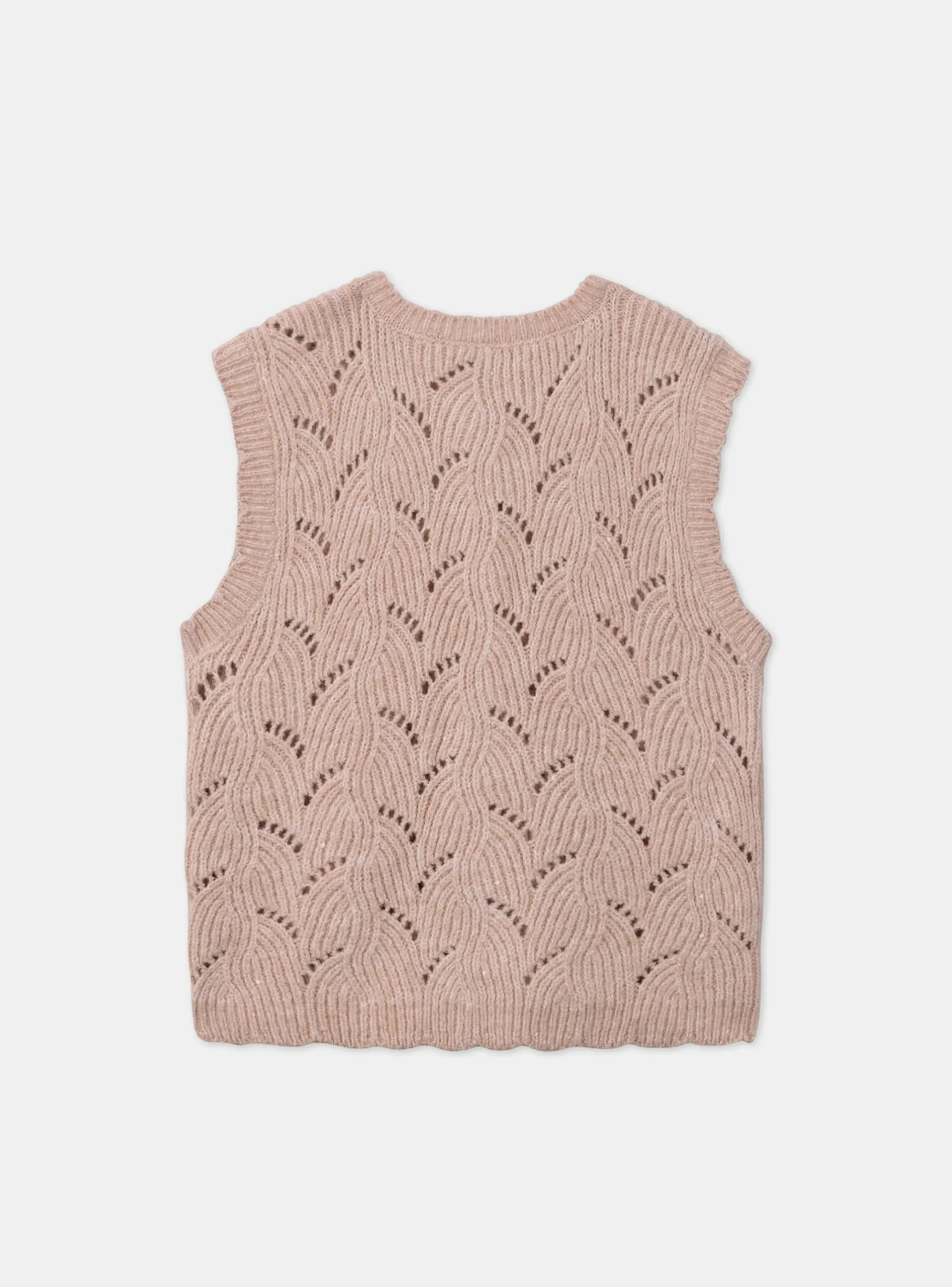 Sergent Major Pull, Gilet & Cardigan-Gilet sans manches à sequins
