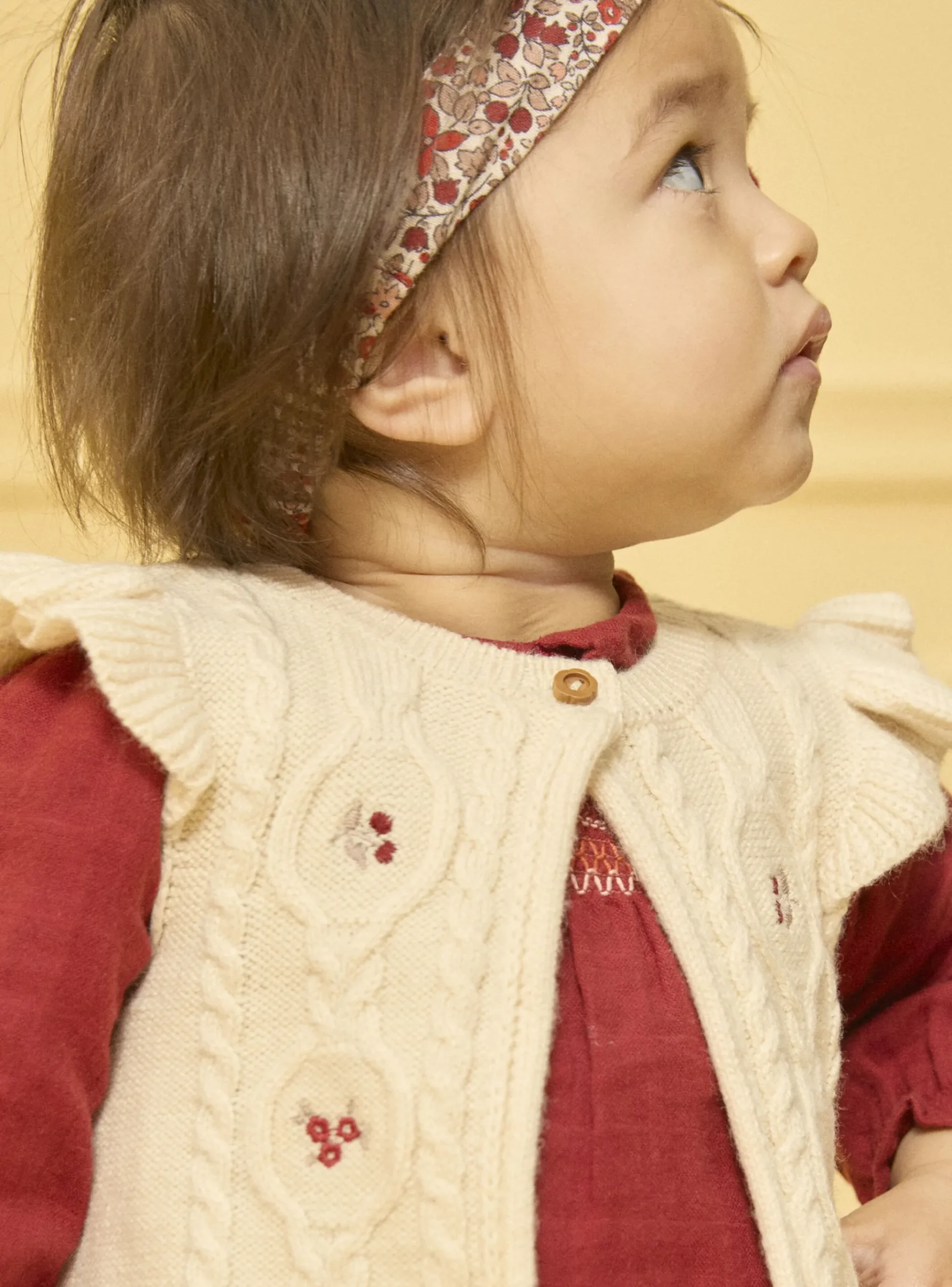 Sergent Major Pull, Gilet & Cardigan-Gilet sans manches brodé