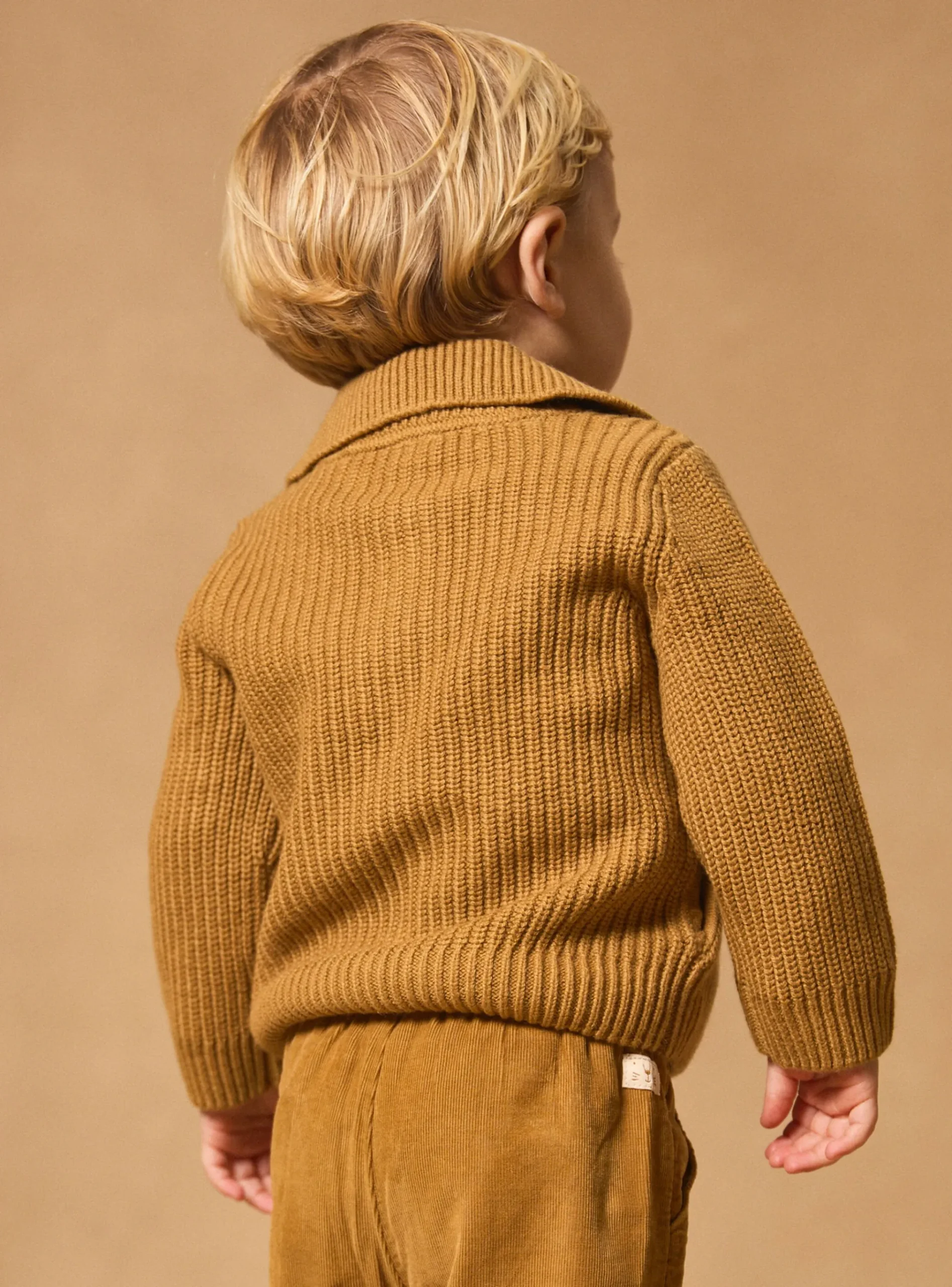Sergent Major Pull, Gilet & Cardigan-Gilet zippé à col