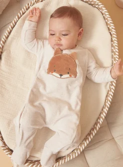 Sergent Major Pyjama & Grenouillère-Grenouillère Beige Chiné