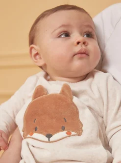 Sergent Major Pyjama & Grenouillère-Grenouill&egrave;re Beige Chin&eacute;