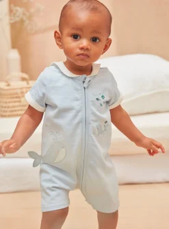 Sergent Major Pyjama & Grenouillère-Grenouillère Bleu ciel