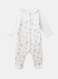 Sergent Major Pyjama & Grenouillère-Grenouillère Ecru chiné