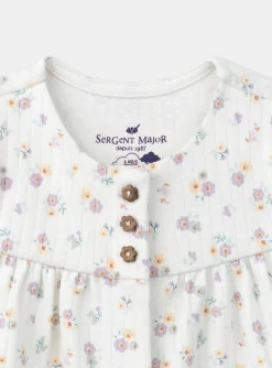 Sergent Major Pyjama & Grenouillère-Grenouillère Ecrue