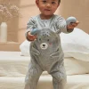 Sergent Major Pyjama & Grenouillère-Grenouill&egrave;re Gris chin&eacute;