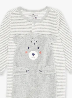 Sergent Major Pyjama & Grenouillère-Grenouill&egrave;re Gris chin&eacute;