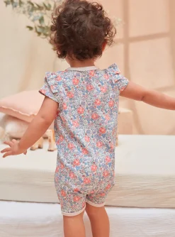 Sergent Major Pyjama & Grenouillère-Grenouillère Parme