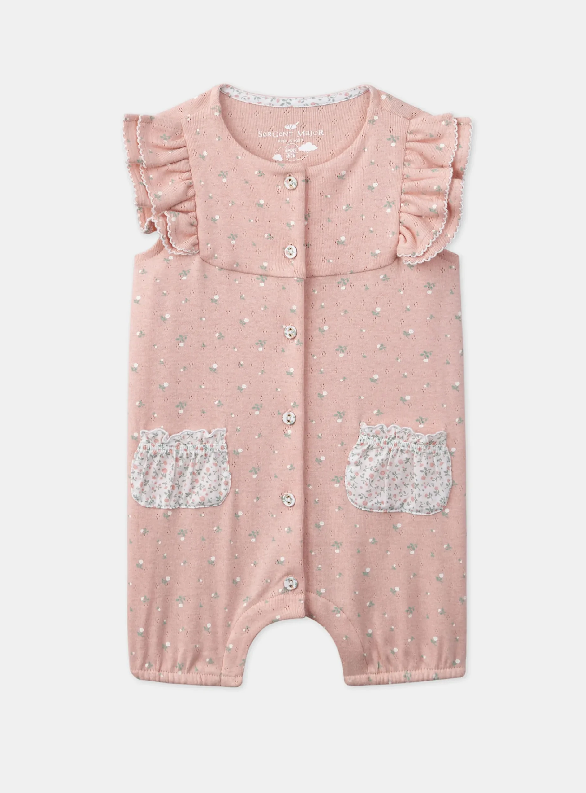 Sergent Major Pyjama & Grenouillère-Grenouillère Rose