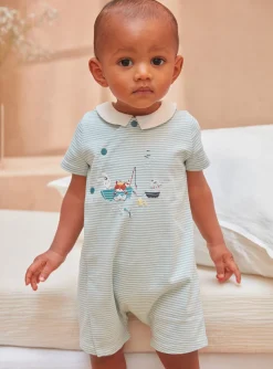 Sergent Major Pyjama & Grenouillère-Grenouillère Turquoise