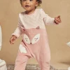 Sergent Major Pyjama & Grenouillère-Grenouilli&egrave;re &eacute;crue en v&eacute;lours &agrave; imprim&eacute; &agrave; rayures