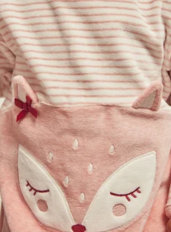 Sergent Major Pyjama & Grenouillère-Grenouilli&egrave;re &eacute;crue en v&eacute;lours &agrave; imprim&eacute; &agrave; rayures