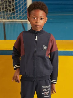 Sergent Major Tenues De Sport-Haut de Jogging Bleu marine