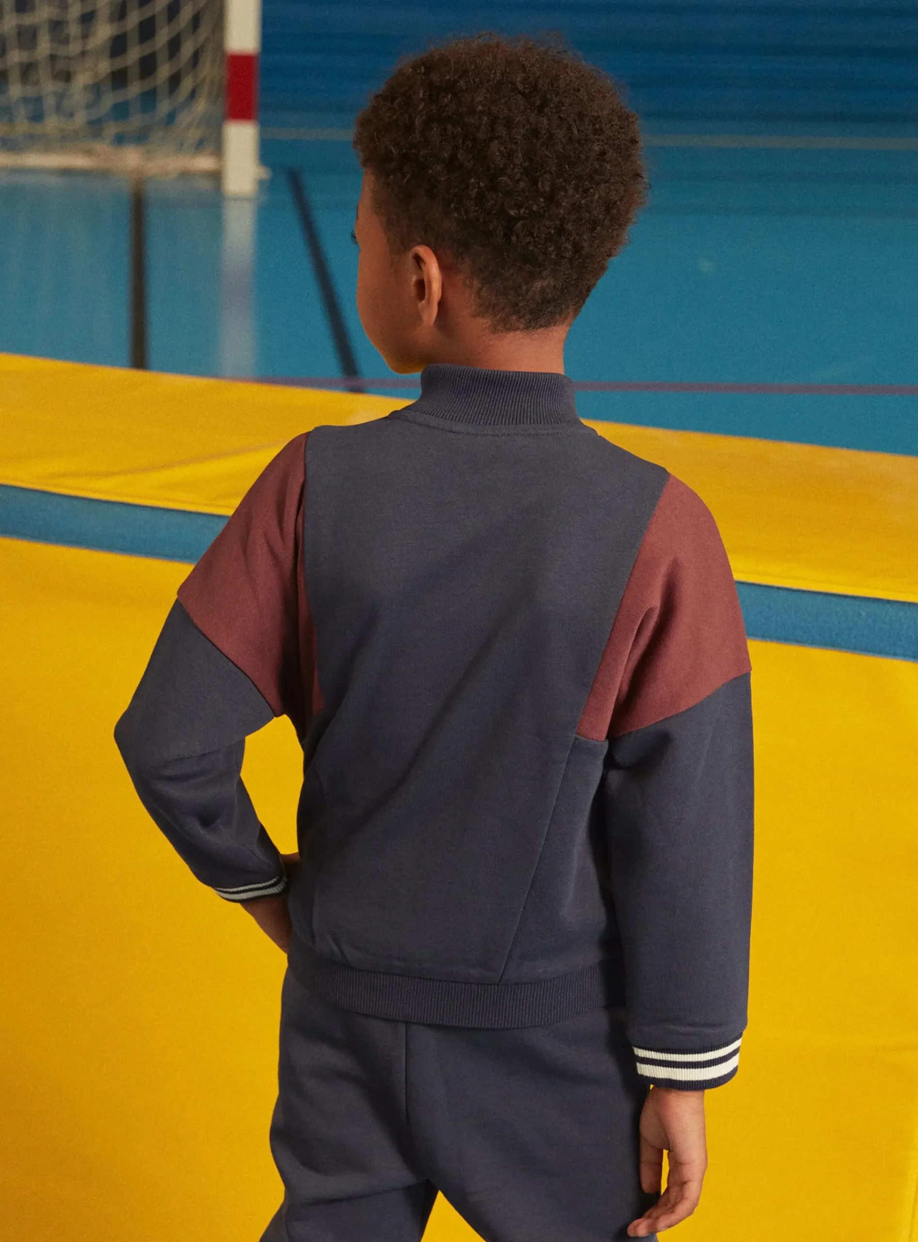 Sergent Major Tenues De Sport-Haut de Jogging Bleu marine