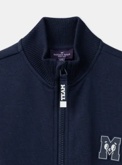 Sergent Major Tenues De Sport-Haut de Jogging Bleu marine