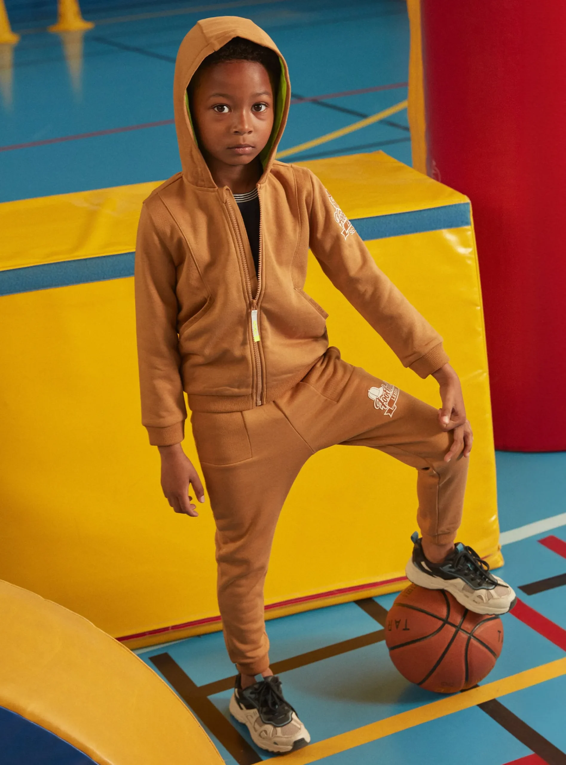 Sergent Major Tenues De Sport-Haut de Jogging Marron